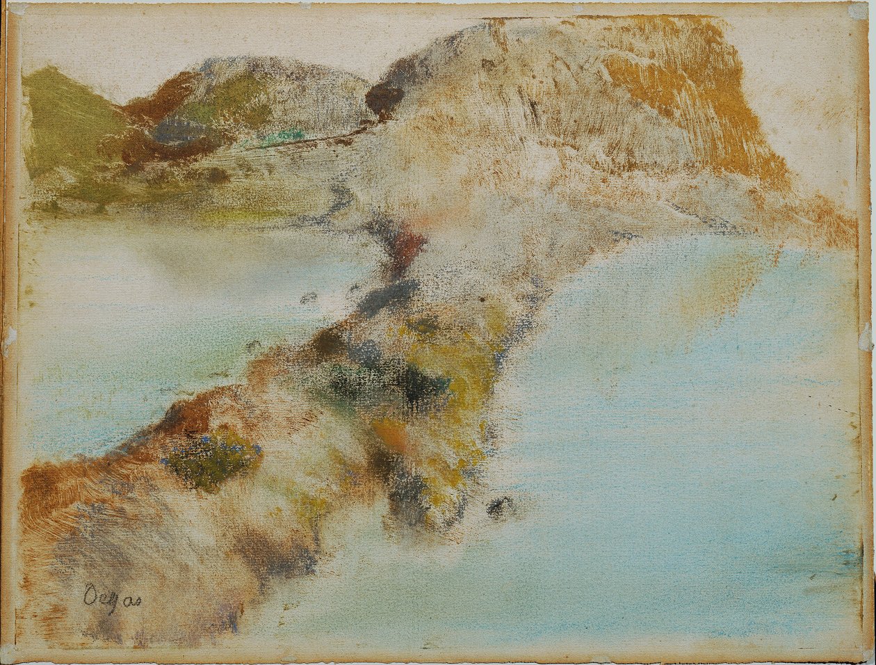 Klippekysten af Edgar Degas