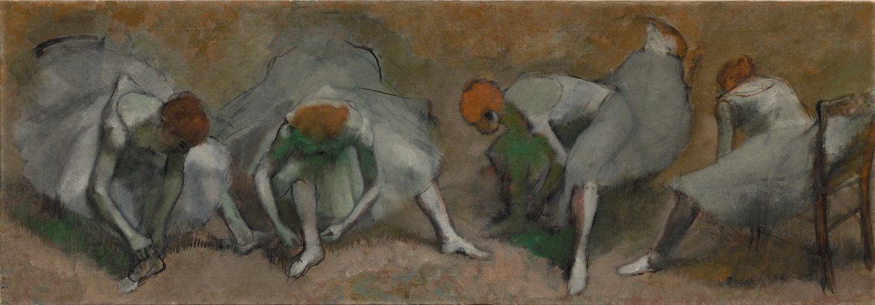 Dansernes frise af Edgar Degas