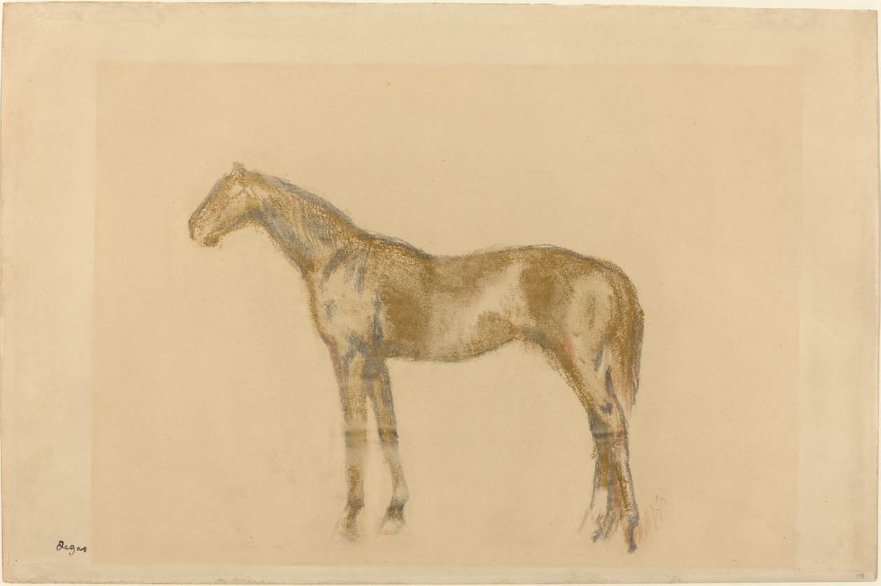 Hest af Edgar Degas