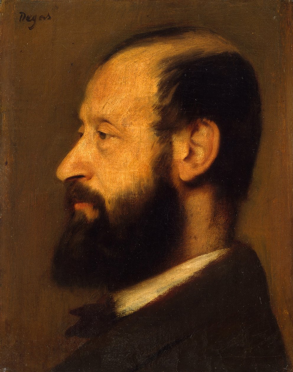 Joseph-Henri Altès 1826-1895, 1868. af Edgar Degas