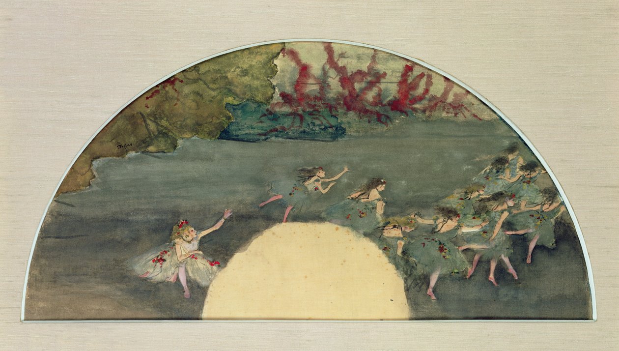 Farandole, 1879 af Edgar Degas