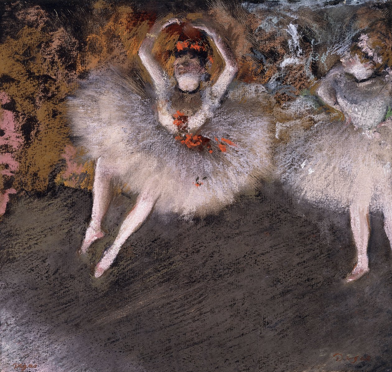 Det slagne Trin, c.1879 af Edgar Degas