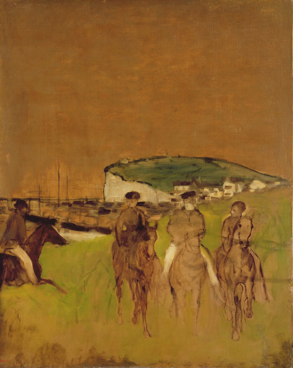 Morgentur, c.1866 af Edgar Degas