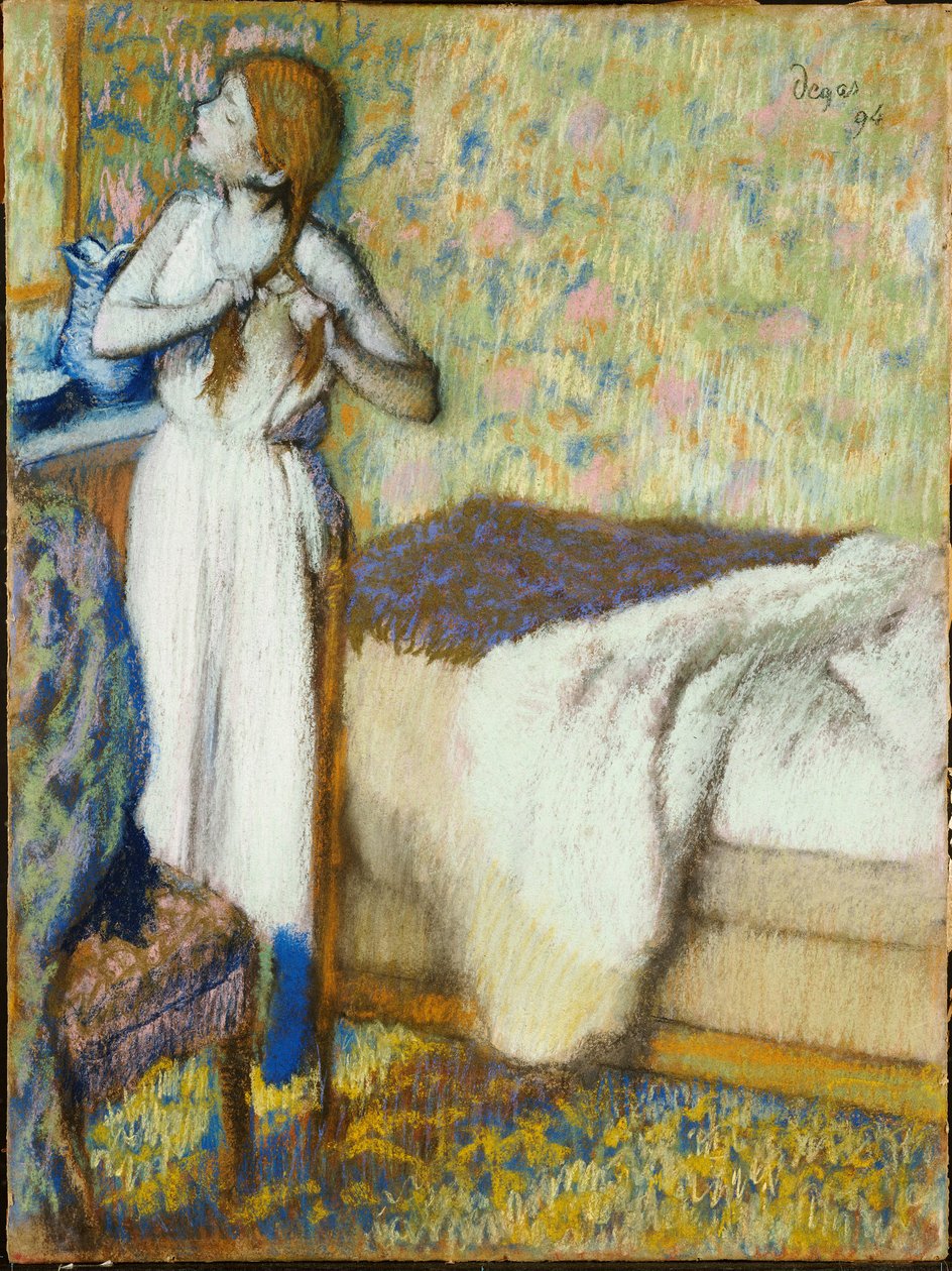Morgentoilet, 1894 af Edgar Degas