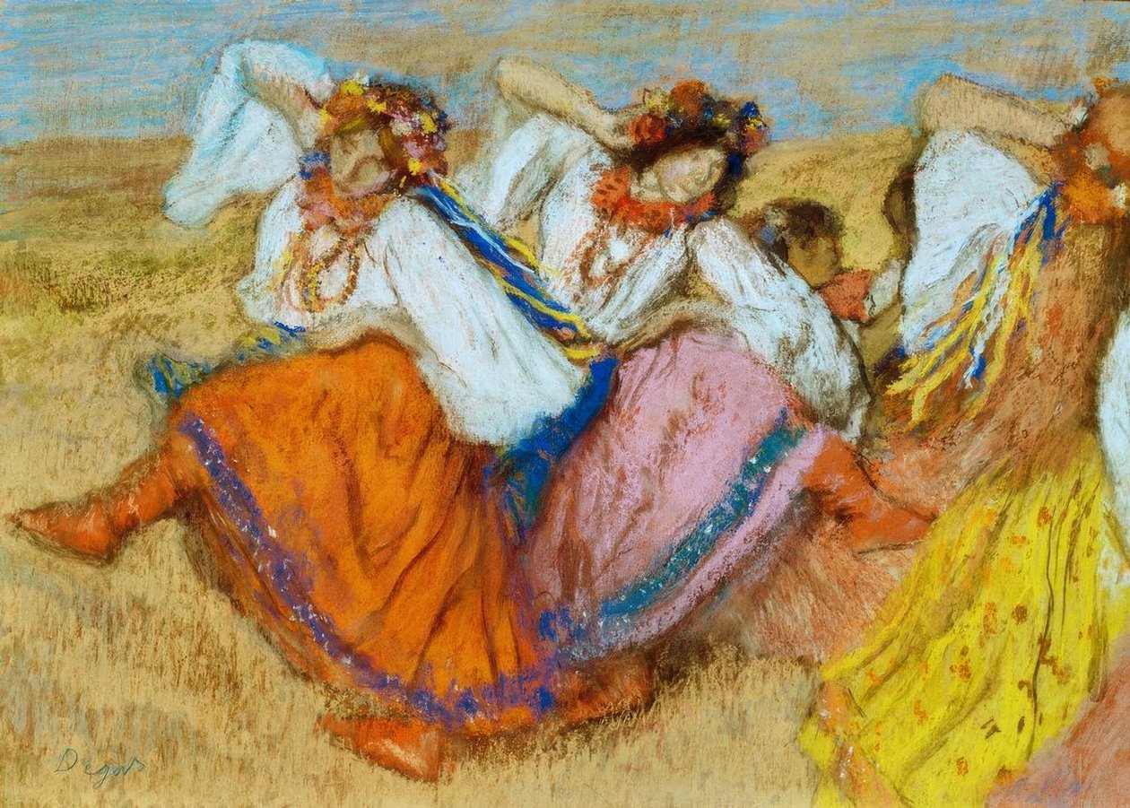 Russiske dansere af Edgar Degas