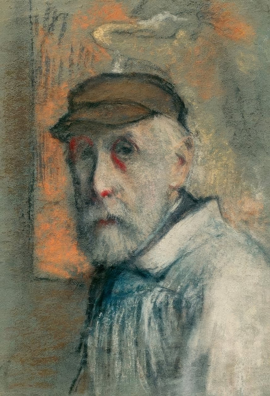 Selvportræt af Edgar Degas