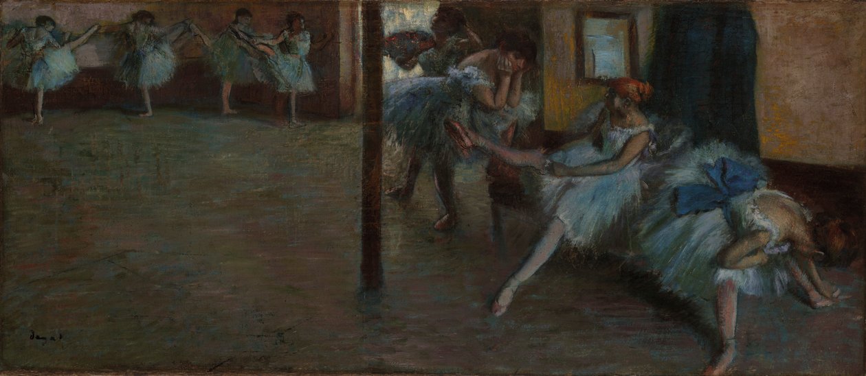 Balletøvelsen af Edgar Degas