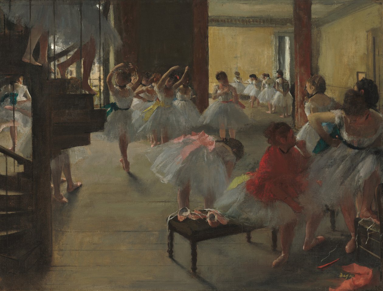 Danseklassen af Edgar Degas