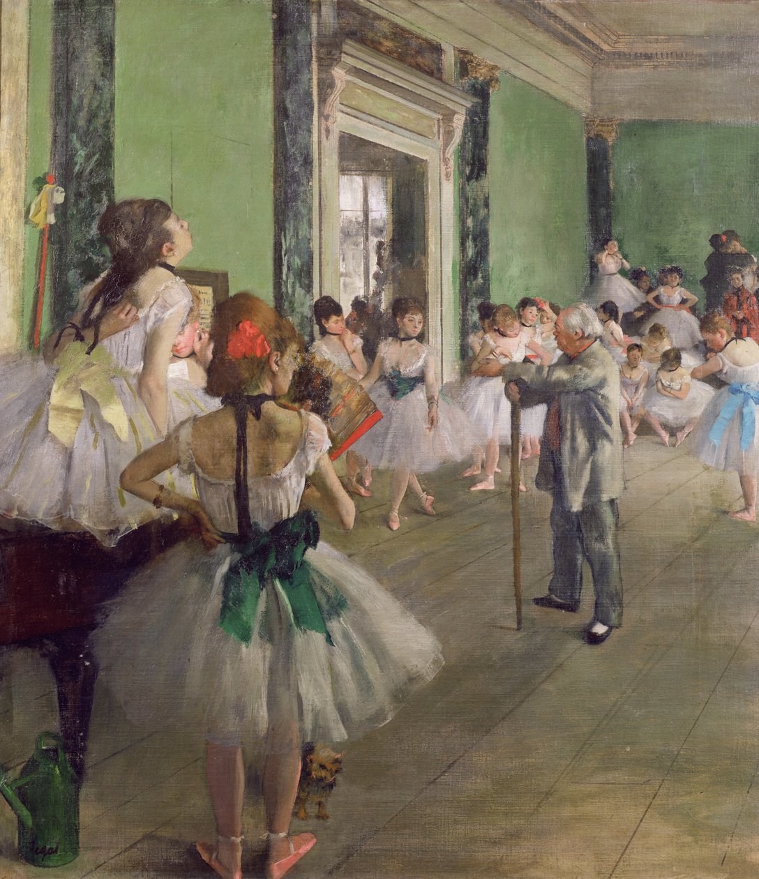 The Dancing Class, ca. 1873-76 (olie på lærred) af Edgar Degas