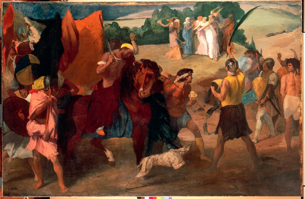 Jeftas datter af Edgar Degas