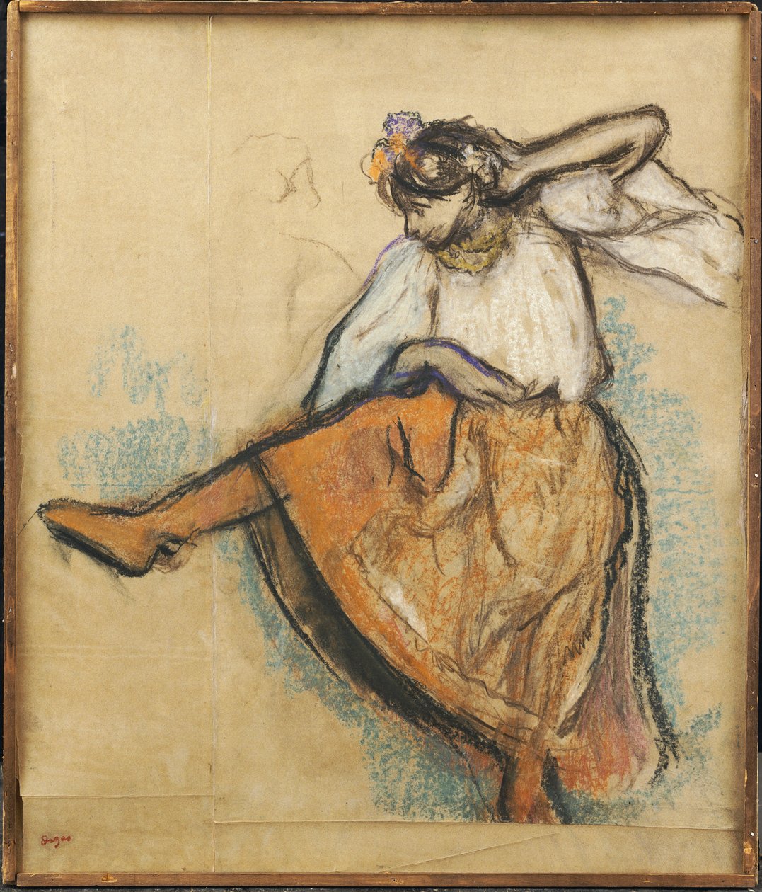 Den russiske danser, 1895 af Edgar Degas