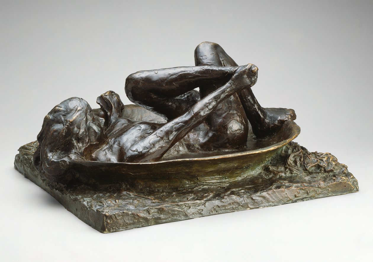 The Tub, modelleret 1889 støbt 191921. af Edgar Degas