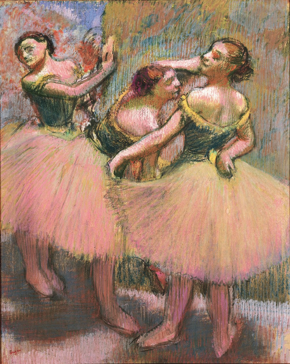 Tre dansere af Edgar Degas