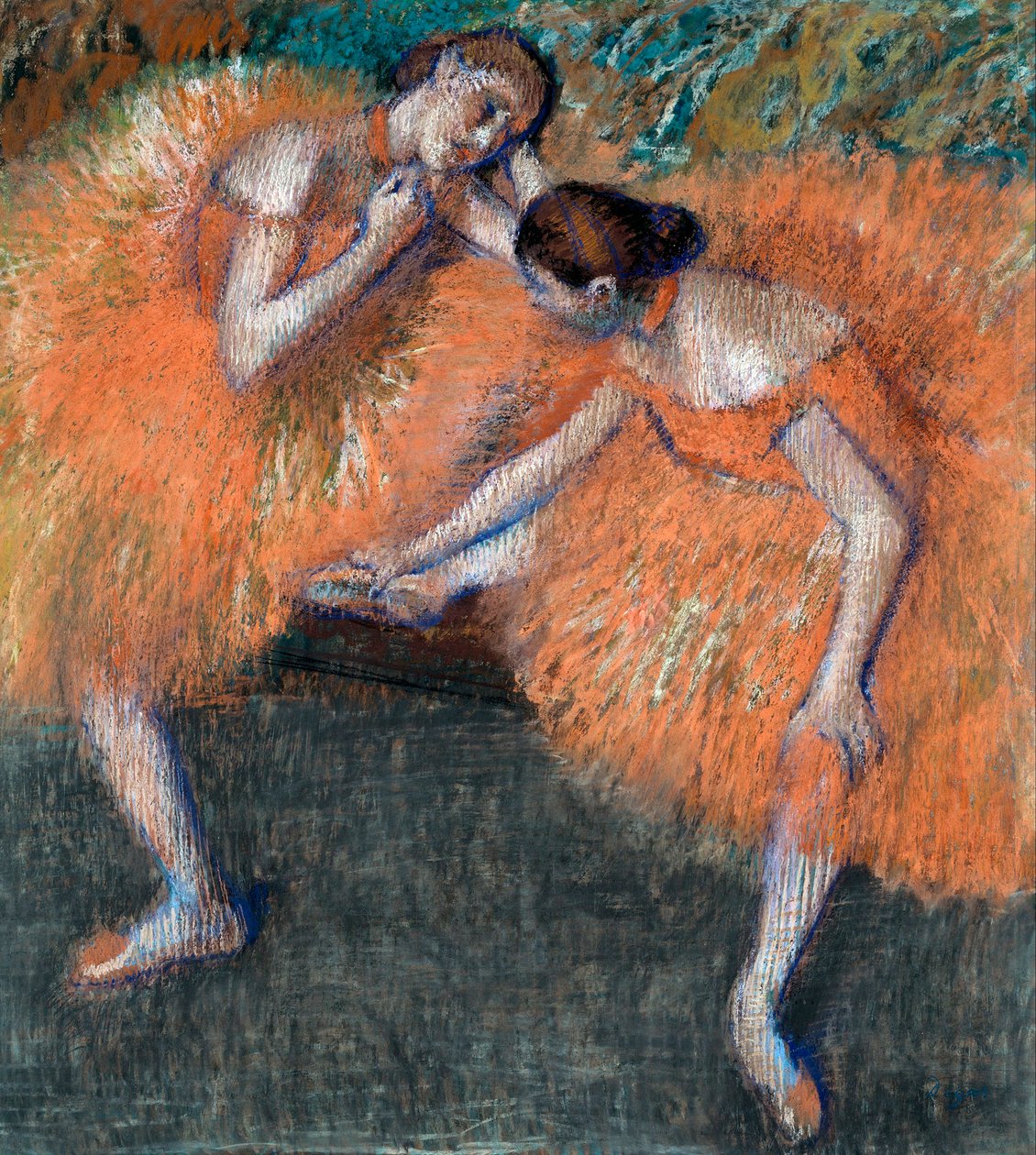 To dansere, ca. 1898 af Edgar Degas