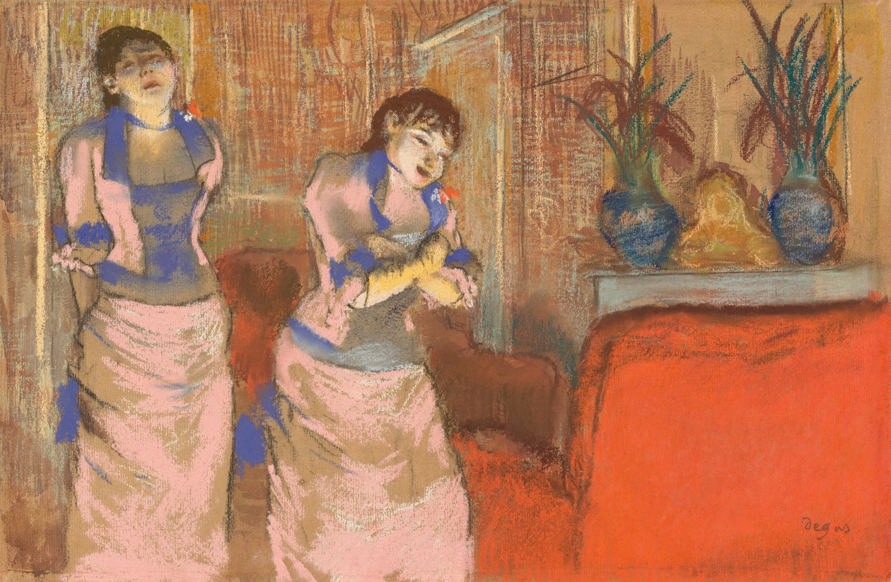 To kvinder af Edgar Degas