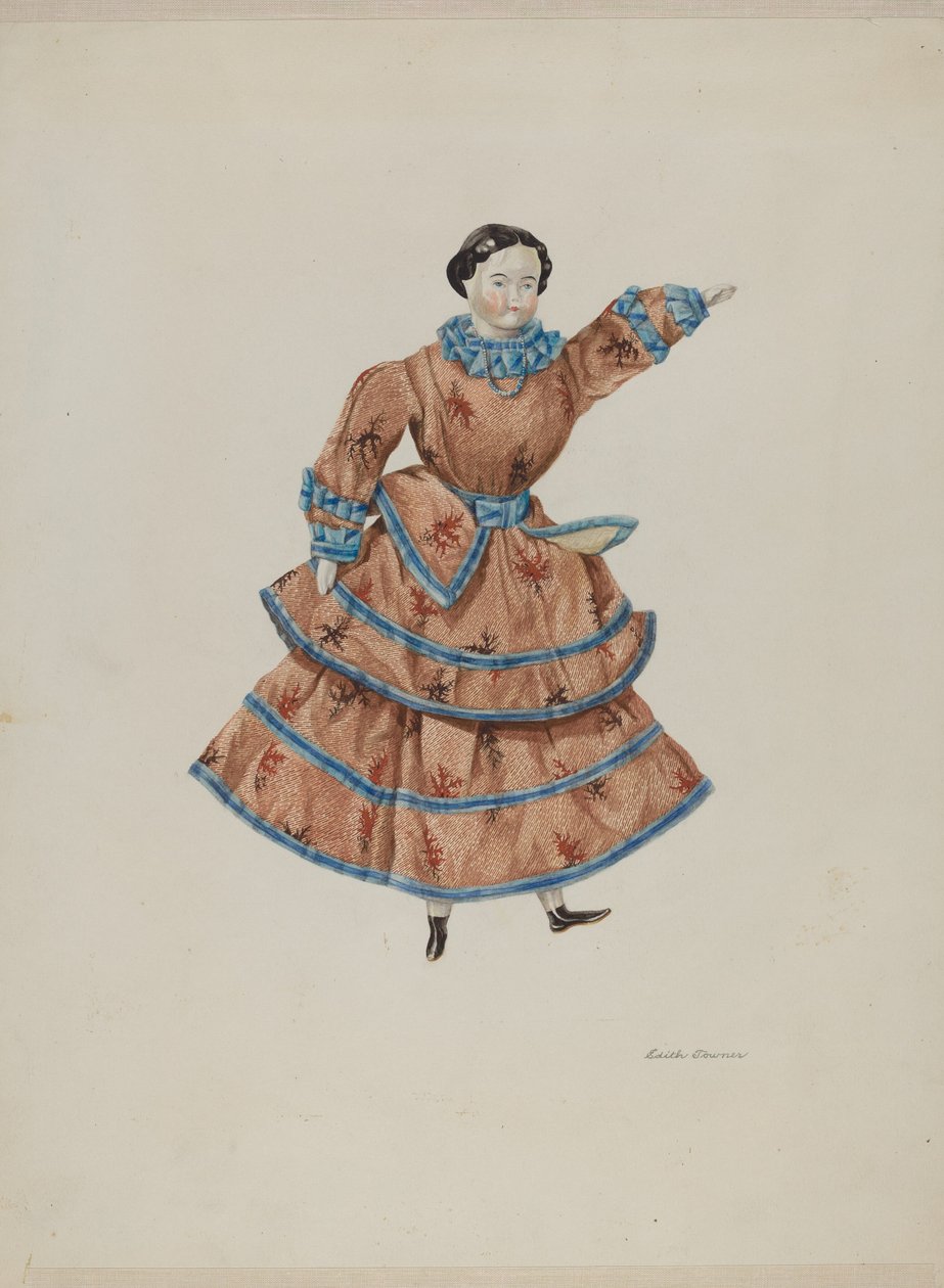 Dukke - "Abbie" af Edith Towner