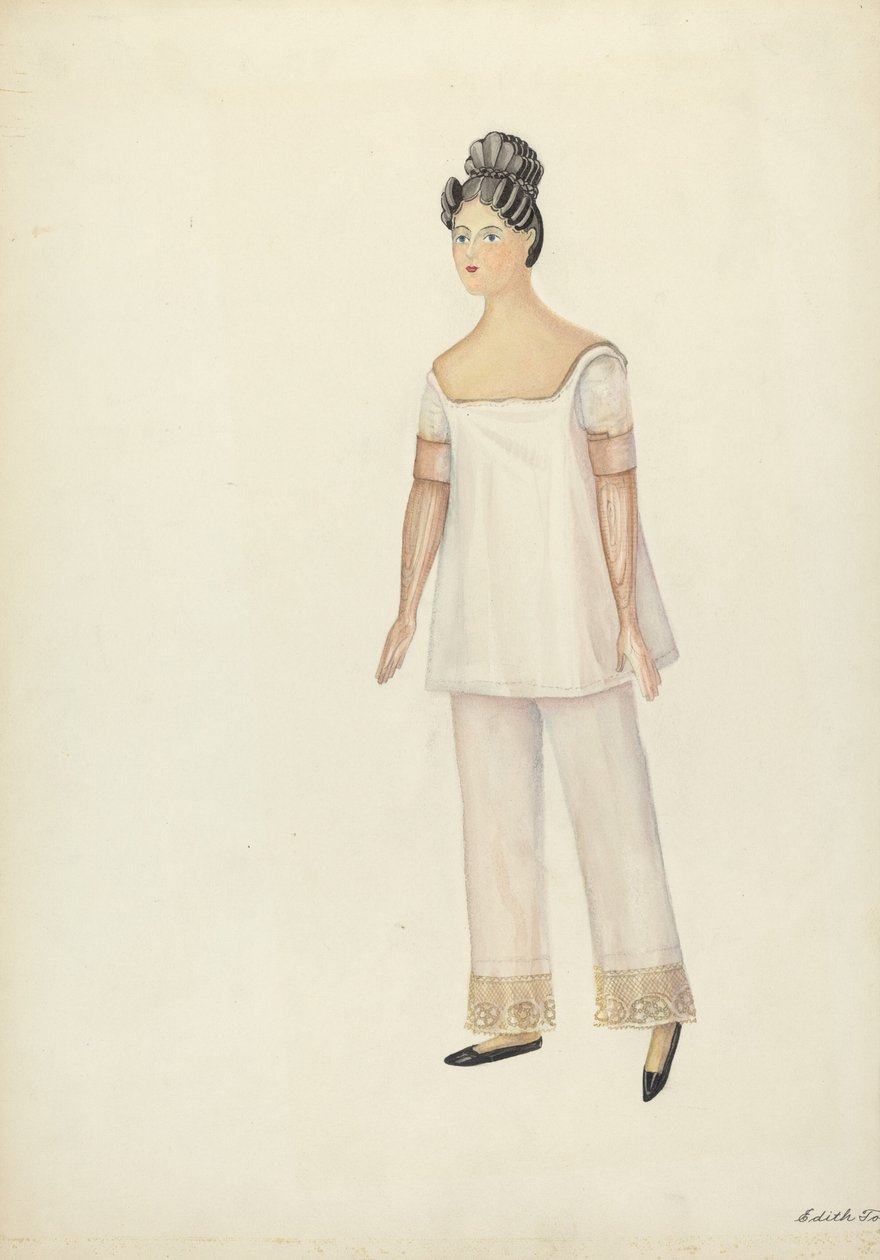 Dukke: "Lydia Sherman" af Edith Towner