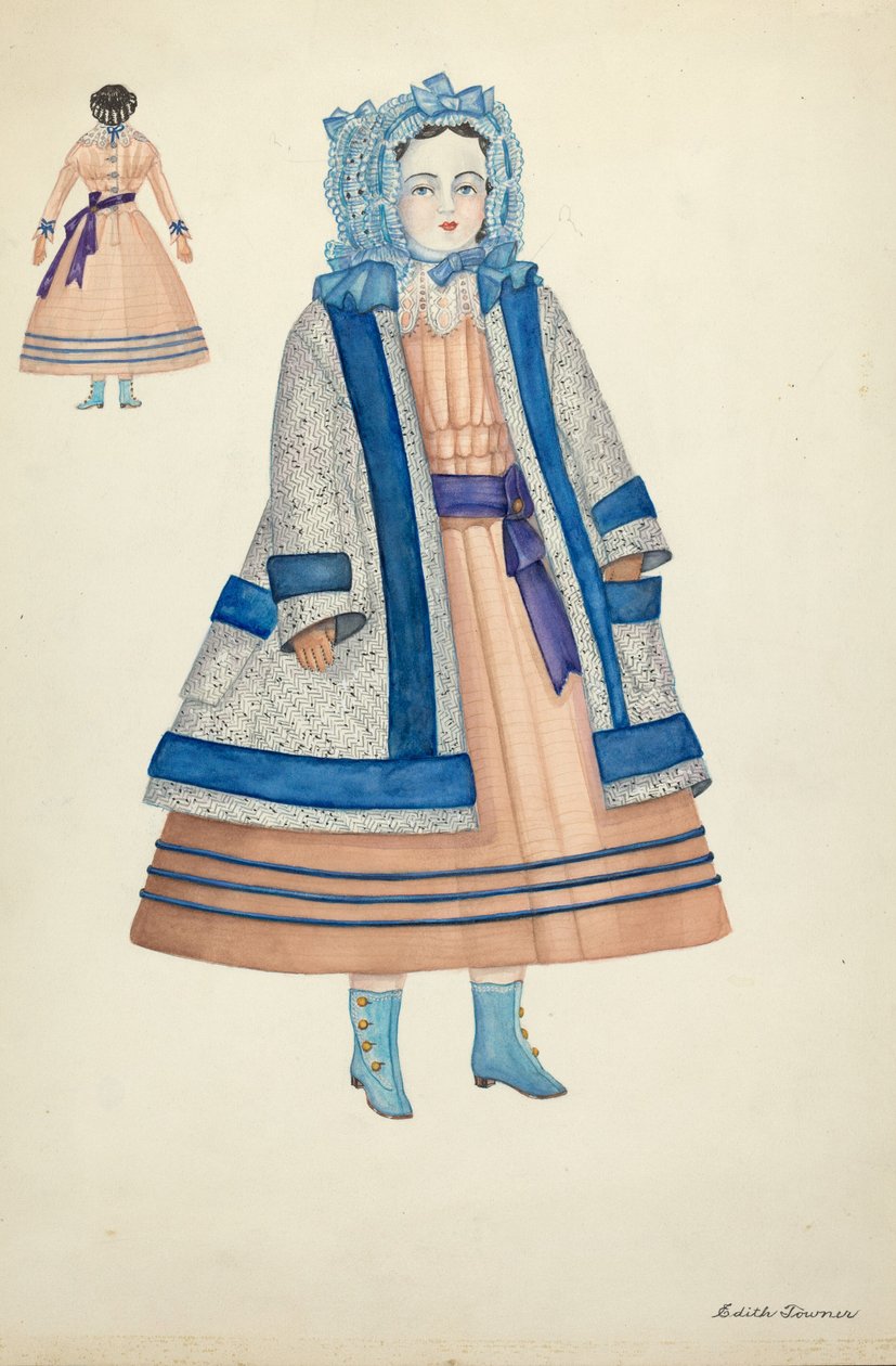 Dukke: "Rose Bates" af Edith Towner