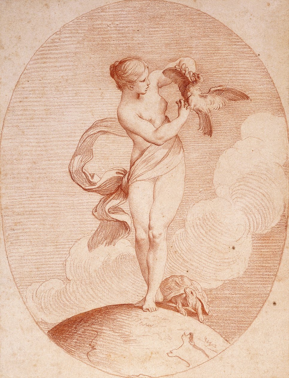 Berøringssansen, af Edmé Bouchardon