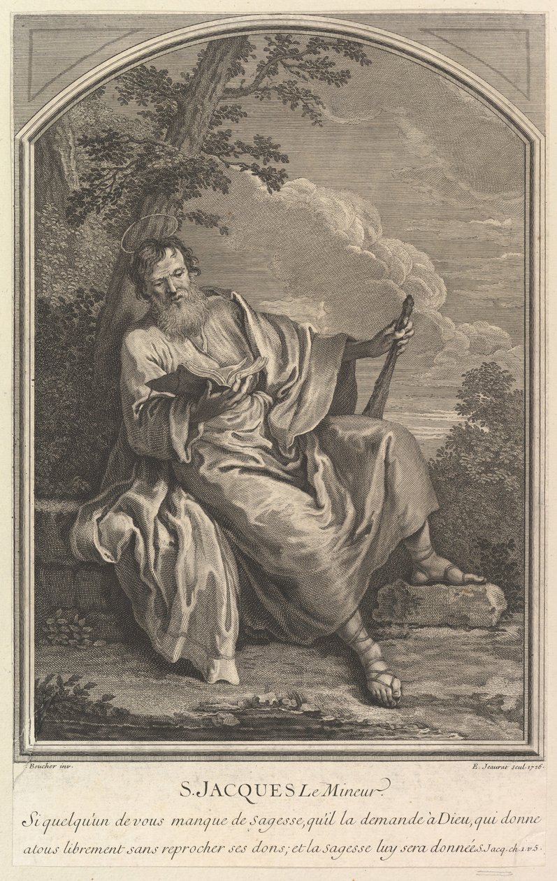Sankt Jakob den Lille, 1726. af Edme Jeaurat