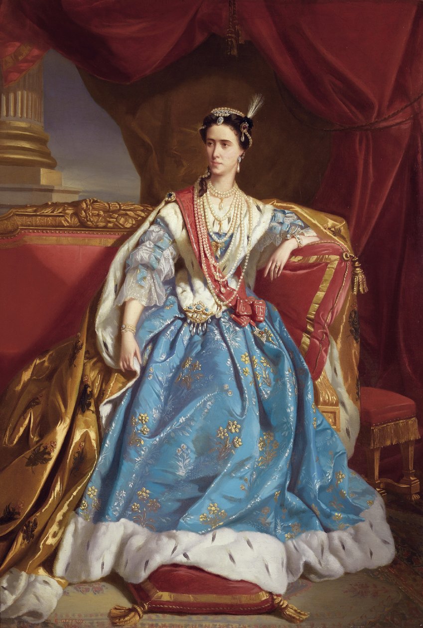 Elisa Rachel, 1855 af Edmond Aime Florentin Geffroy