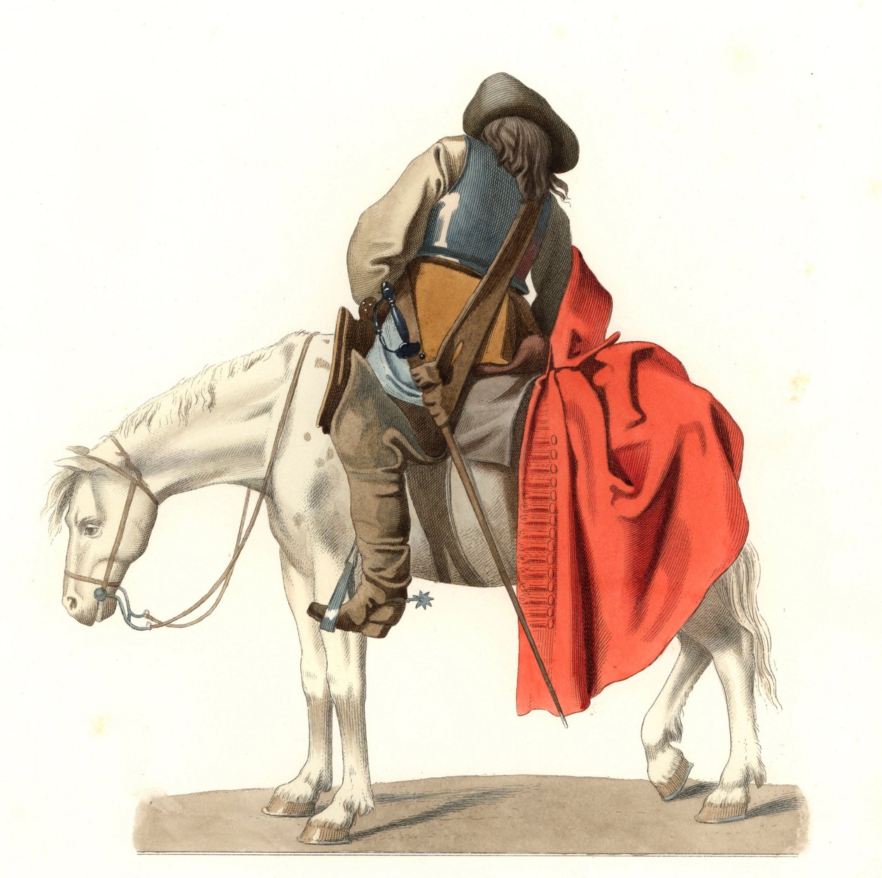 fransk kavaleri af Edmond Lechevallier Chevignard