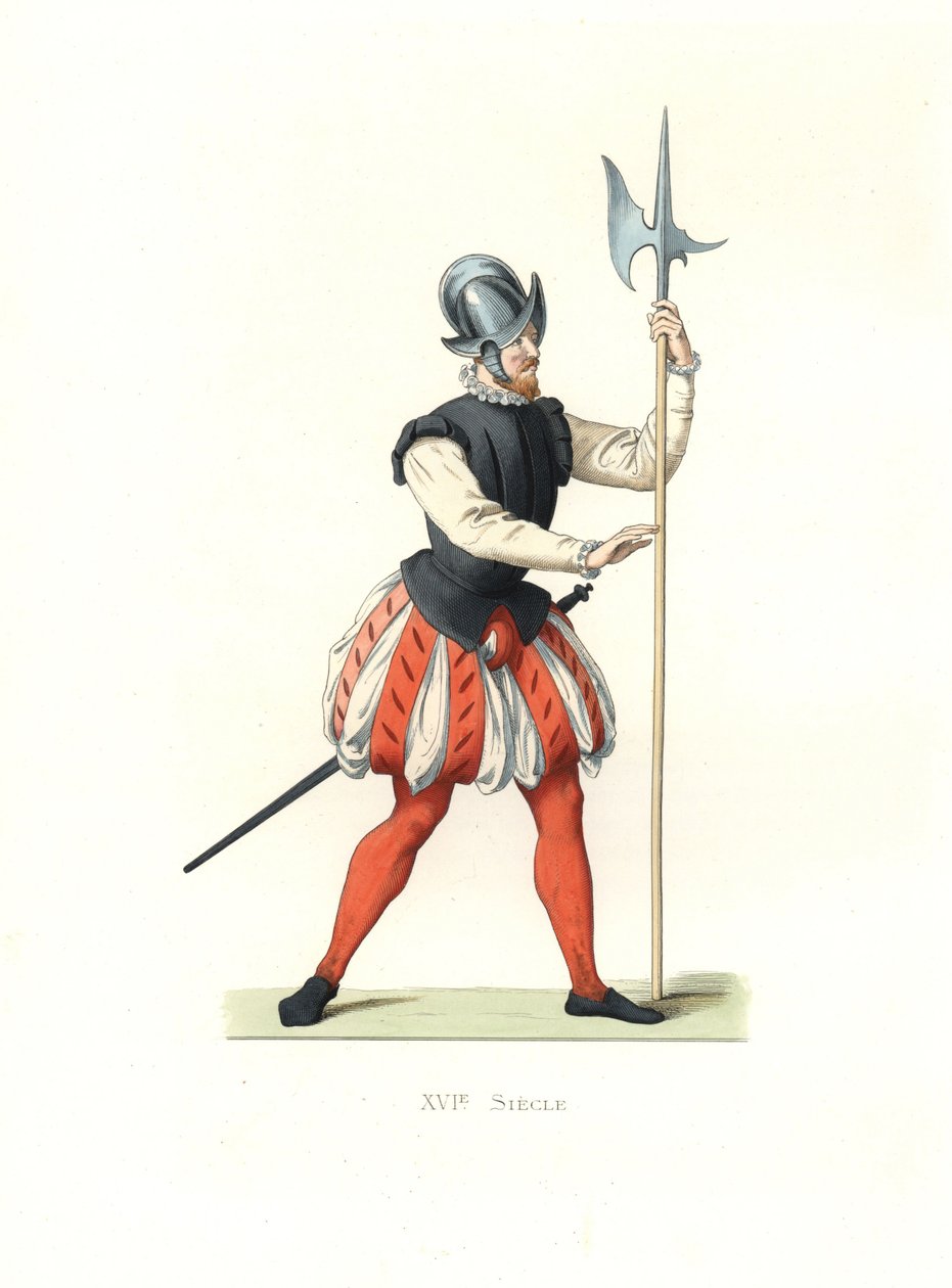 Vallonsk soldat af Edmond Lechevallier Chevignard