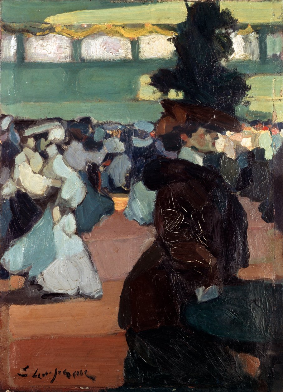 Ved et bal, 1905. af Edmond Lempereur
