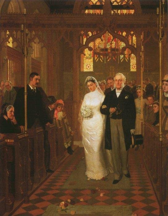 Til døden os skiller af Edmund Leighton
