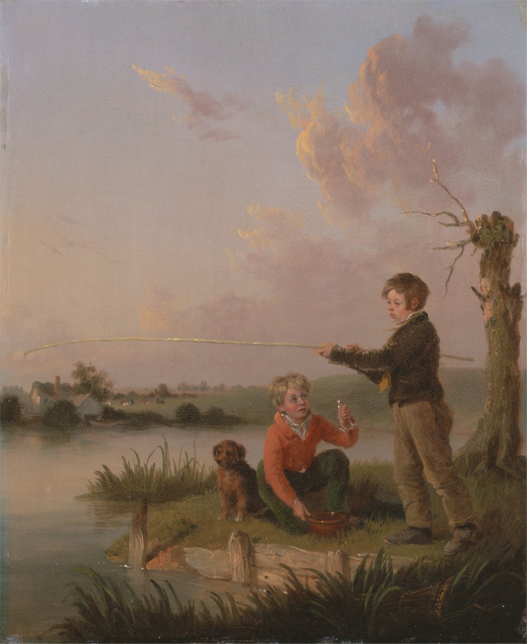 De unge lystfiskere af Edmund Bristow