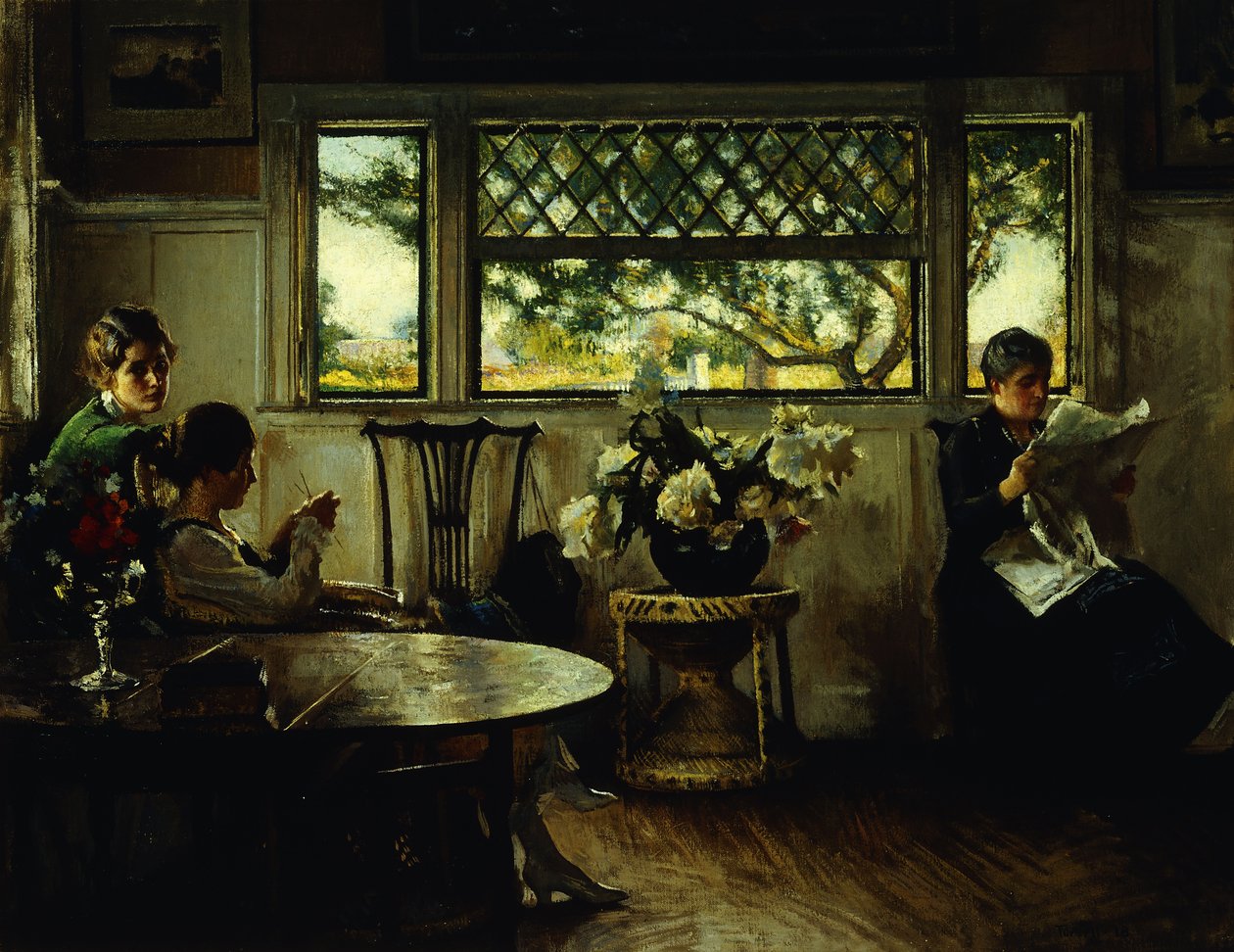 Mor, Mercie og Mary af Edmund Charles Tarbell