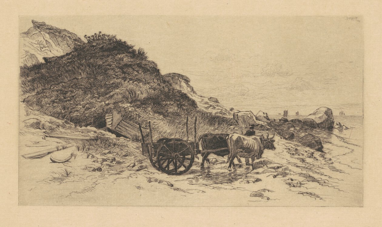 I nærheden af ​​Mattakeesett af Edmund Henry Garrett