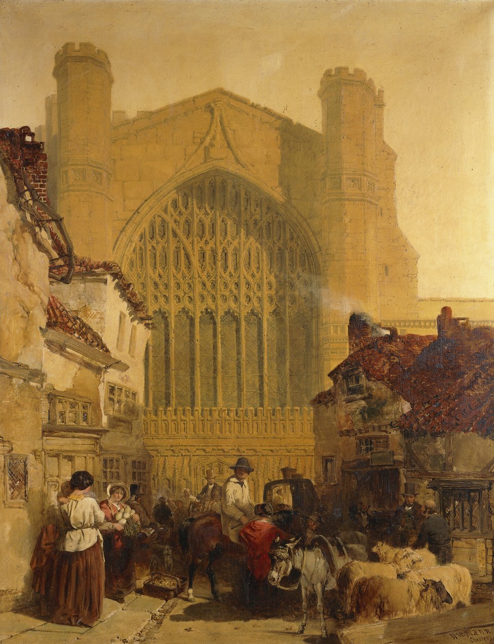 Chester Cathedral, 1853 af Edmund John Niemann