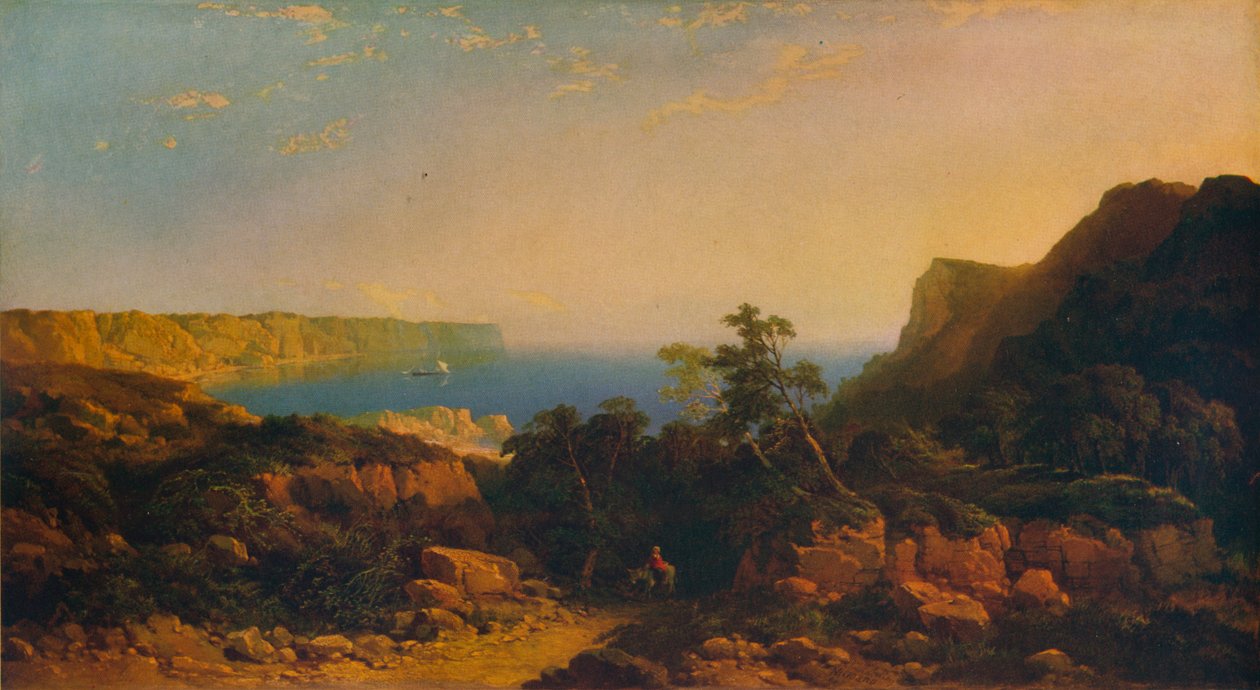 Fra Mulgrave Woods, nær Whitby, 1860 af Edmund John Niemann