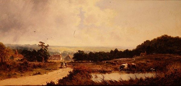 Pynford, nær Surrey af Edmund John Niemann