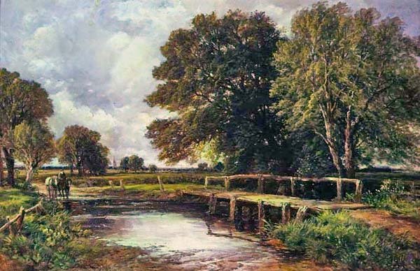 Ford, 1890 af Edmund Morison Wimperis