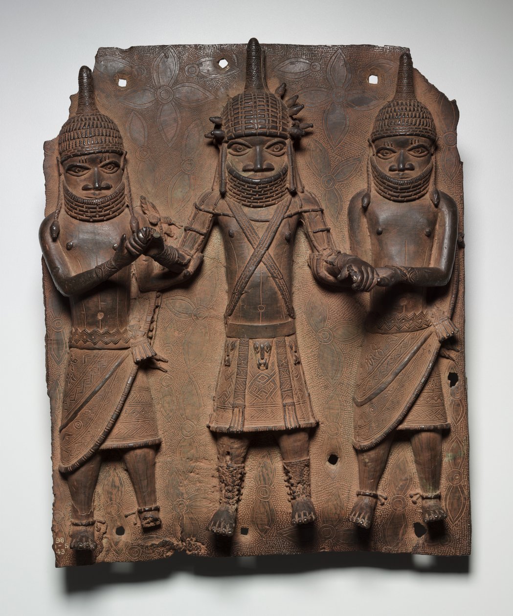 Plaque, muligvis 1500-1600-tallet af Edo Culture