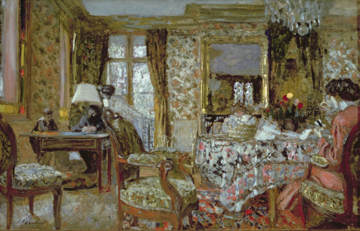 Interiør, 1904 af Edouard Vuillard
