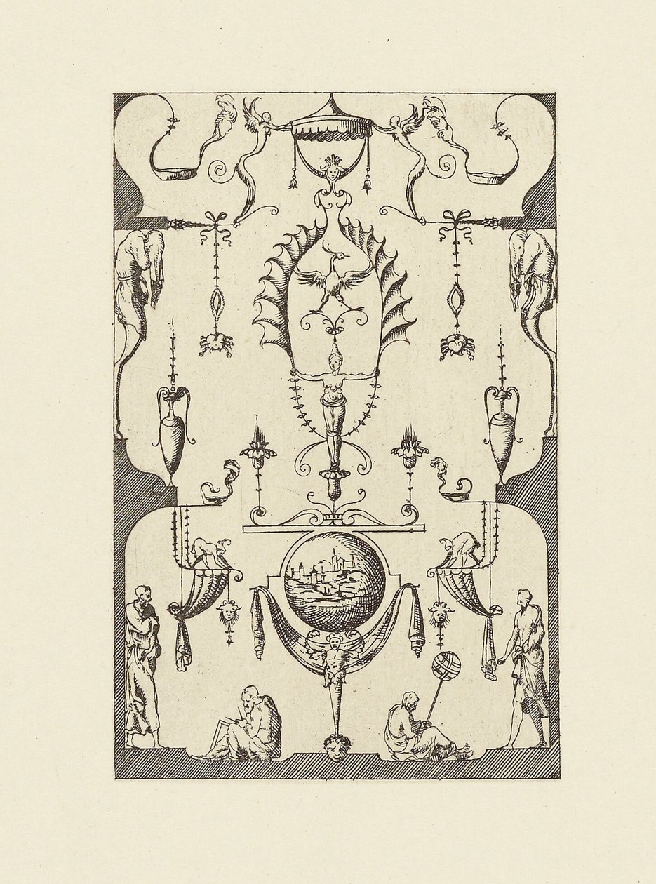 [Design efter et antikt maleri]. af Édouard Baldus