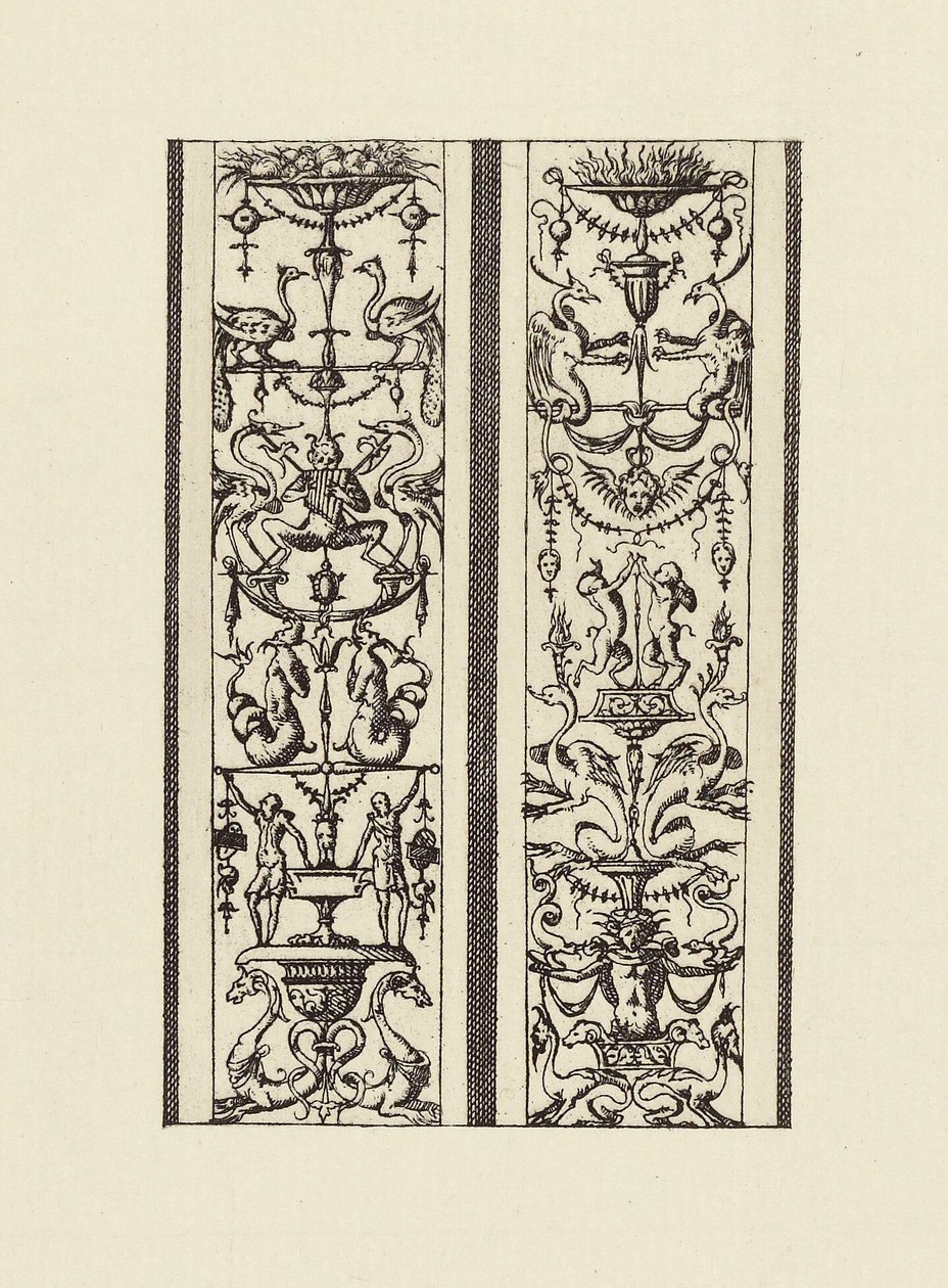 [Design efter et antikt maleri]. af Édouard Baldus