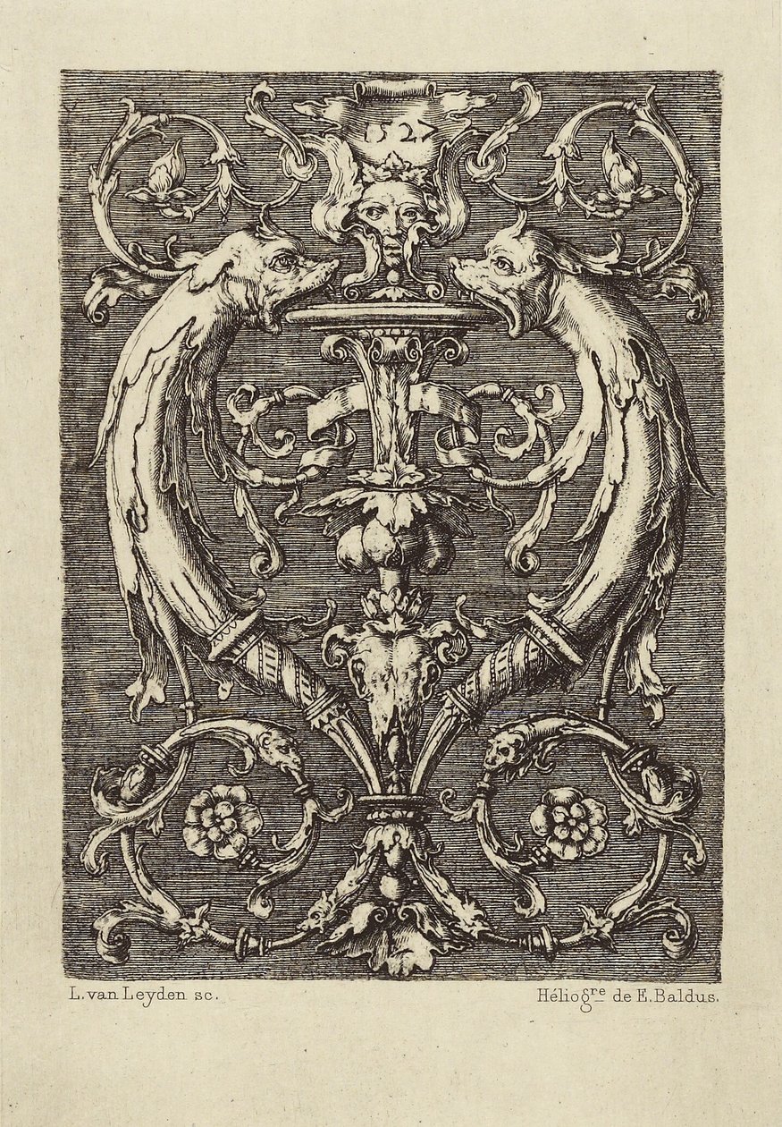 [Design af Lucas van Leyden]. af Édouard Baldus