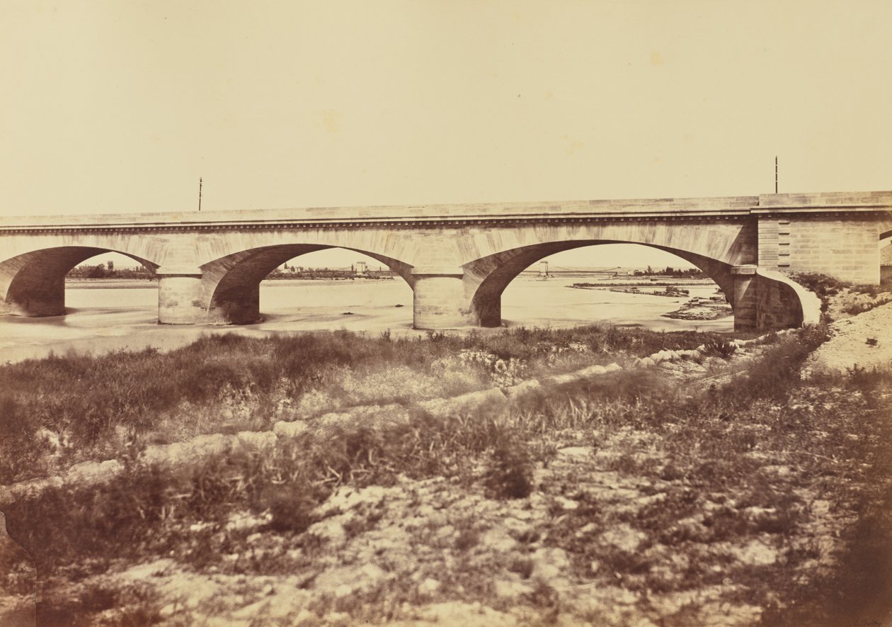 Durance. Viadukt af Édouard Baldus