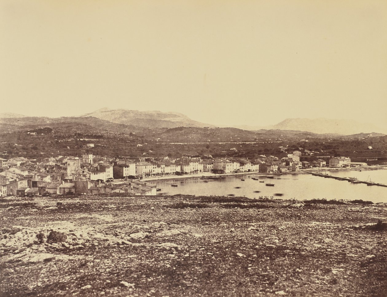 St Nazaire. af Édouard Baldus
