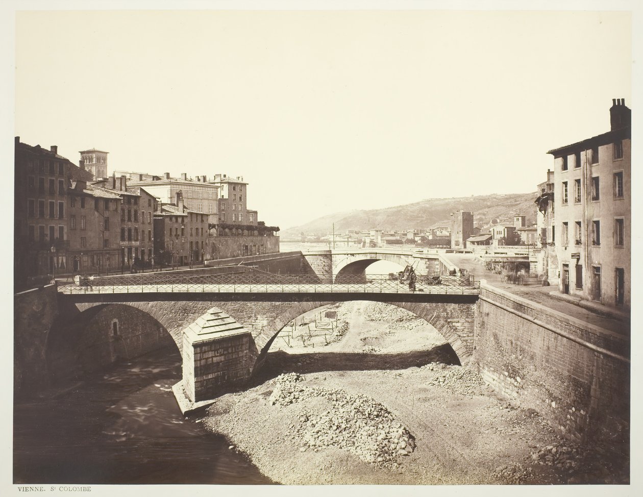 Wien St. Colombe, ca. 1861. af Édouard Baldus