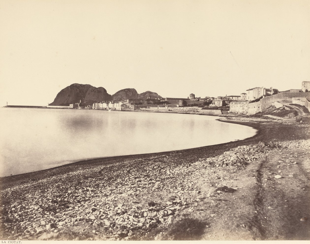 Hos Ciotat af Edouard Denis Baldus