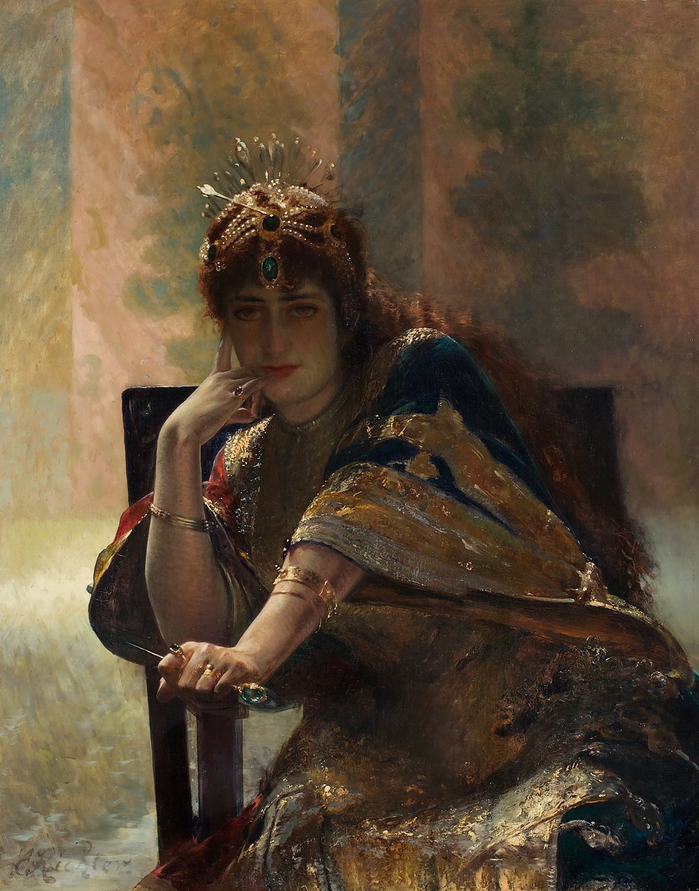 Orientalsk af Edouard Frederic Wilhelm Richter