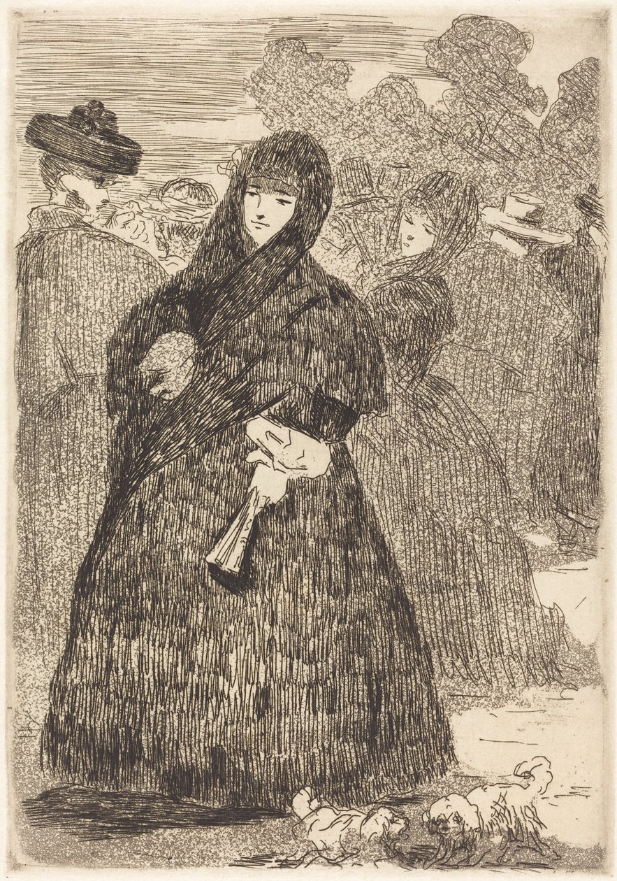 Ved Prado (Au Prado) af Édouard Manet
