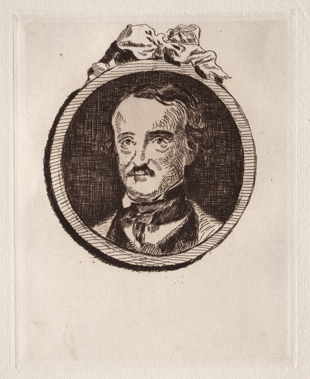 Edgar Allan Poe. af Édouard Manet
