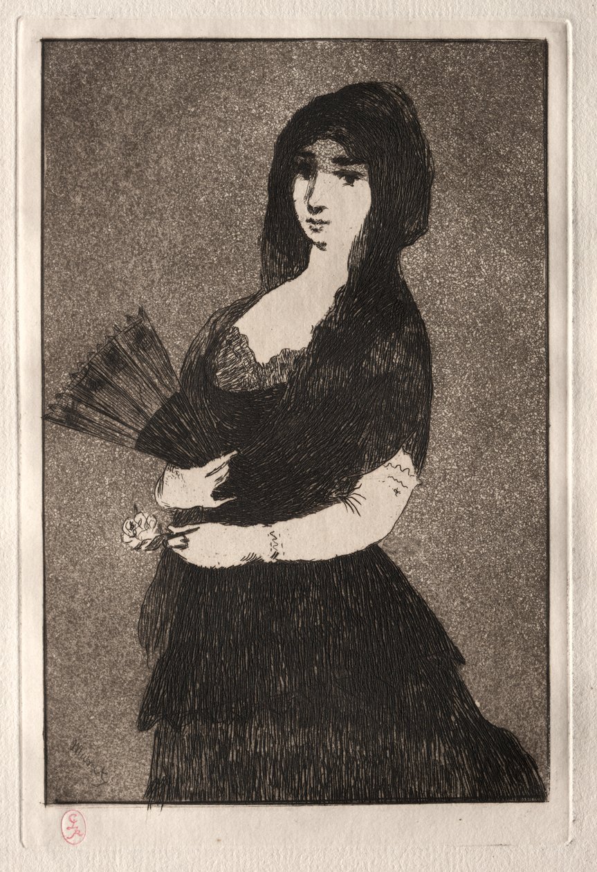 Eksotisk blomst af Édouard Manet