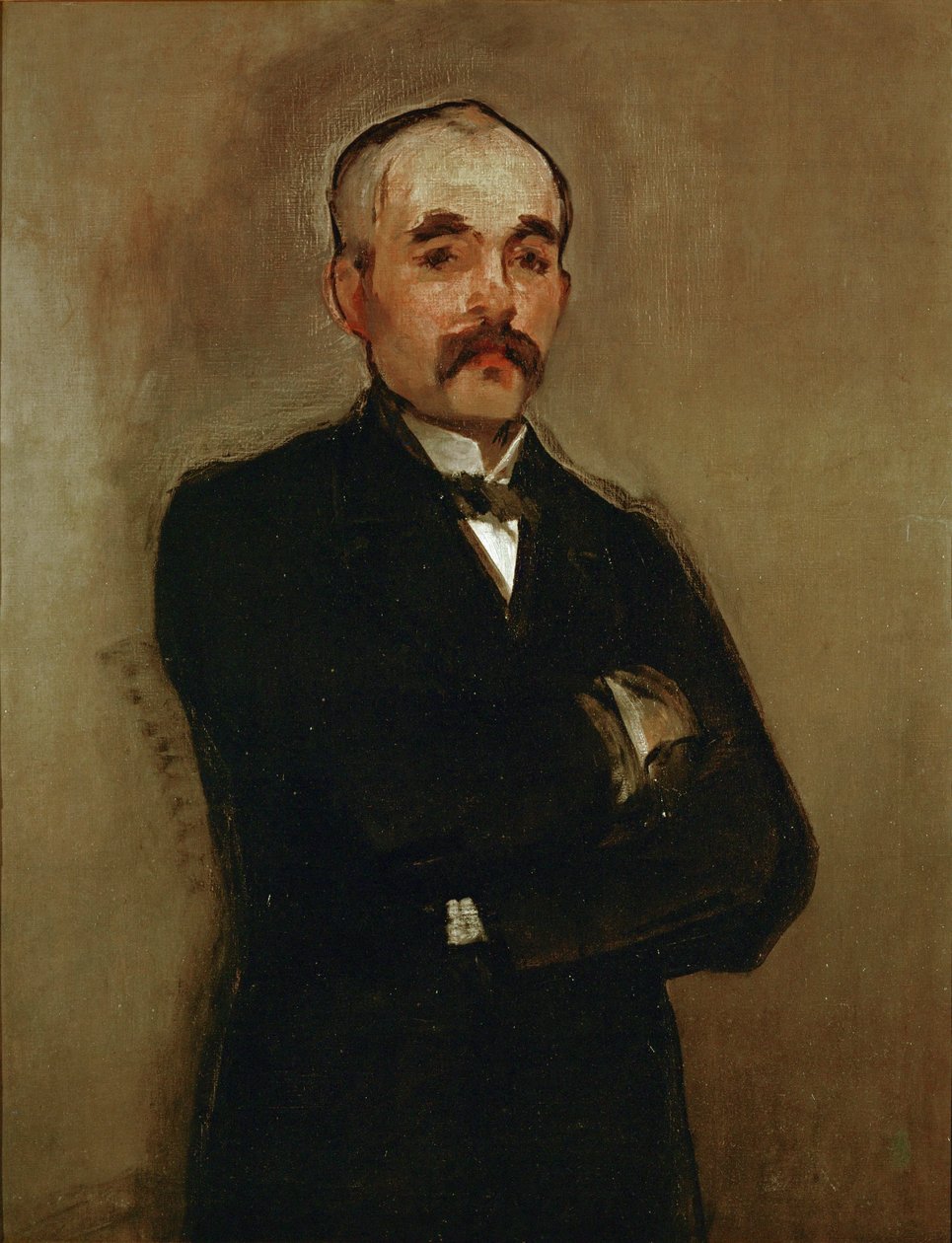 Georges Clemenceau ... (olie på lærred) af Édouard Manet